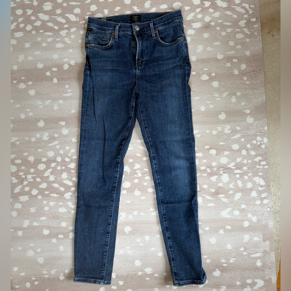 Citizens of Humanity Mid Rise Rocket Crop Jeans